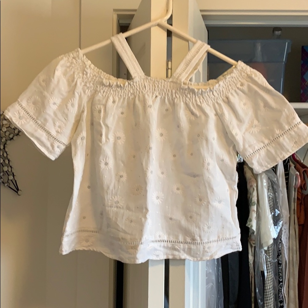 White dressy top